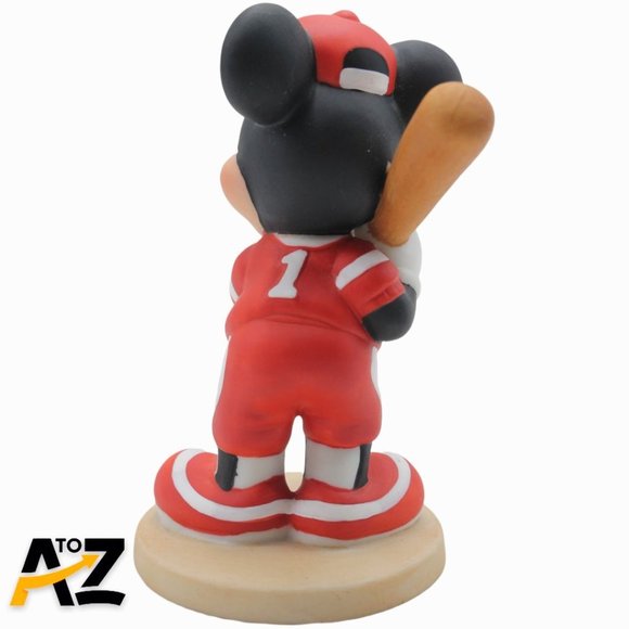 vintage Walt Disney Mickey Mouse baseball players ceramic figure 4’ - Picture 4 of 8